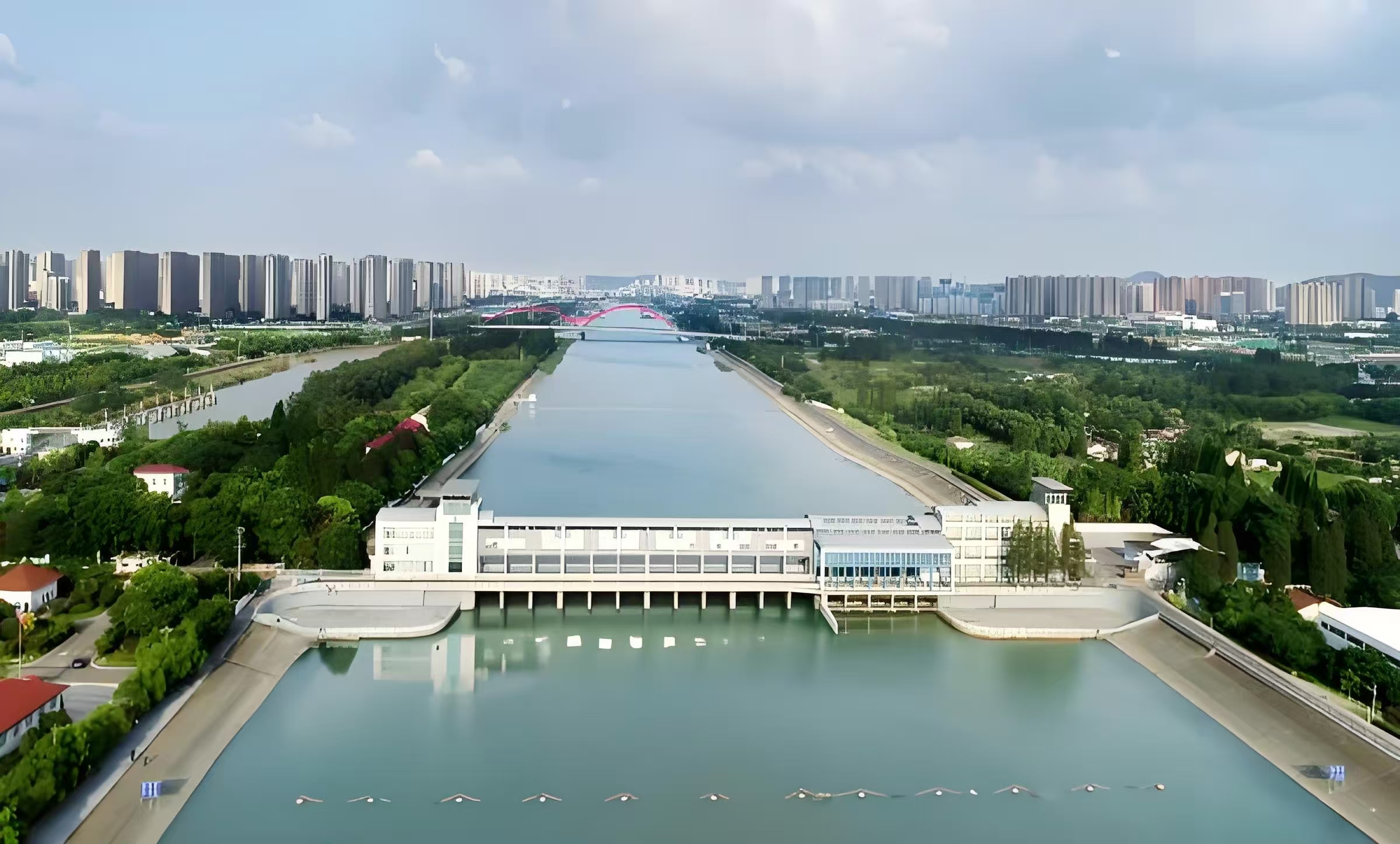 南京市秦淮河综合整治工程枢纽